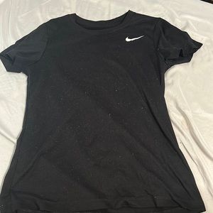 black dri-fit nike tee